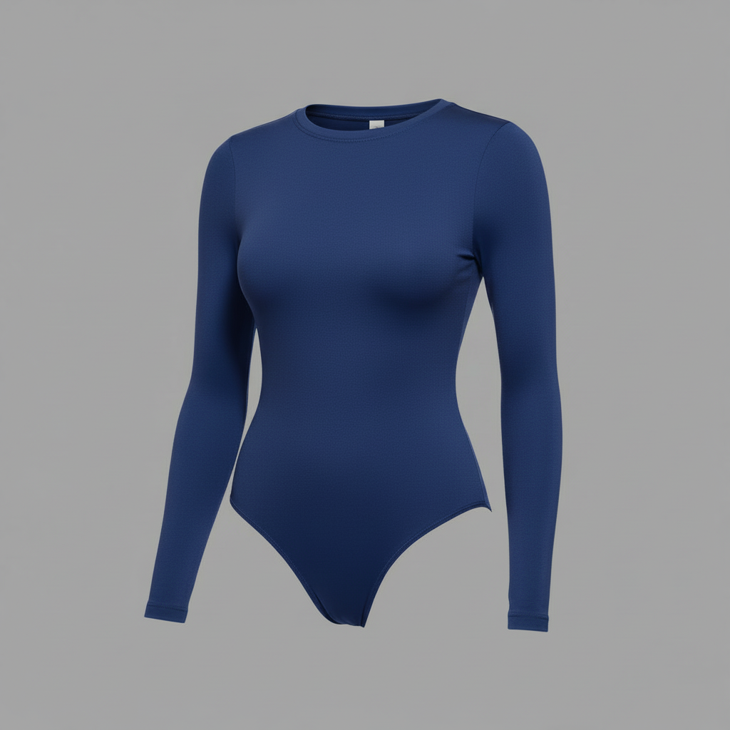 Sculpt Long Sleeve Bodysuit | Women's Shapewear Bodysuit 3
