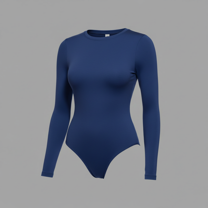 Sculpt Long Sleeve Bodysuit | Women's Shapewear Bodysuit 3