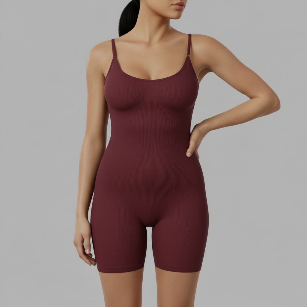 Sculpting Shapewear Bodysuit | Women's Full Body Black Bodysuit 1