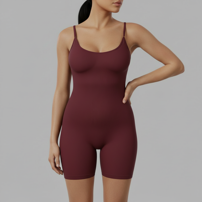 Sculpting Shapewear Bodysuit | Women's Full Body Black Bodysuit 1