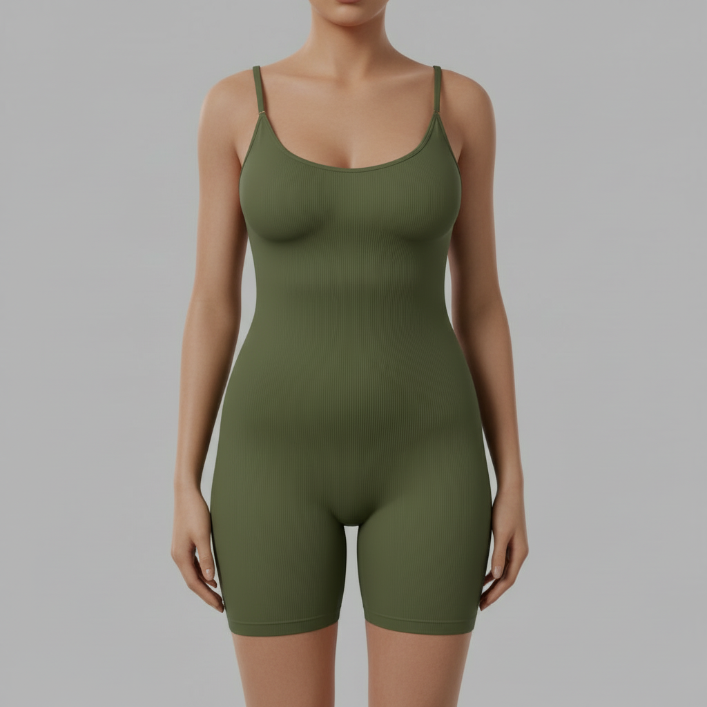 Sculpting Shapewear Bodysuit | Women's Full Body Black Bodysuit 2