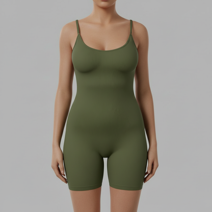 Sculpting Shapewear Bodysuit | Women's Full Body Black Bodysuit 2