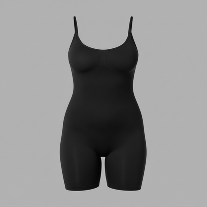 Sculpting Shapewear Bodysuit | Women's Full Body Black Bodysuit 3