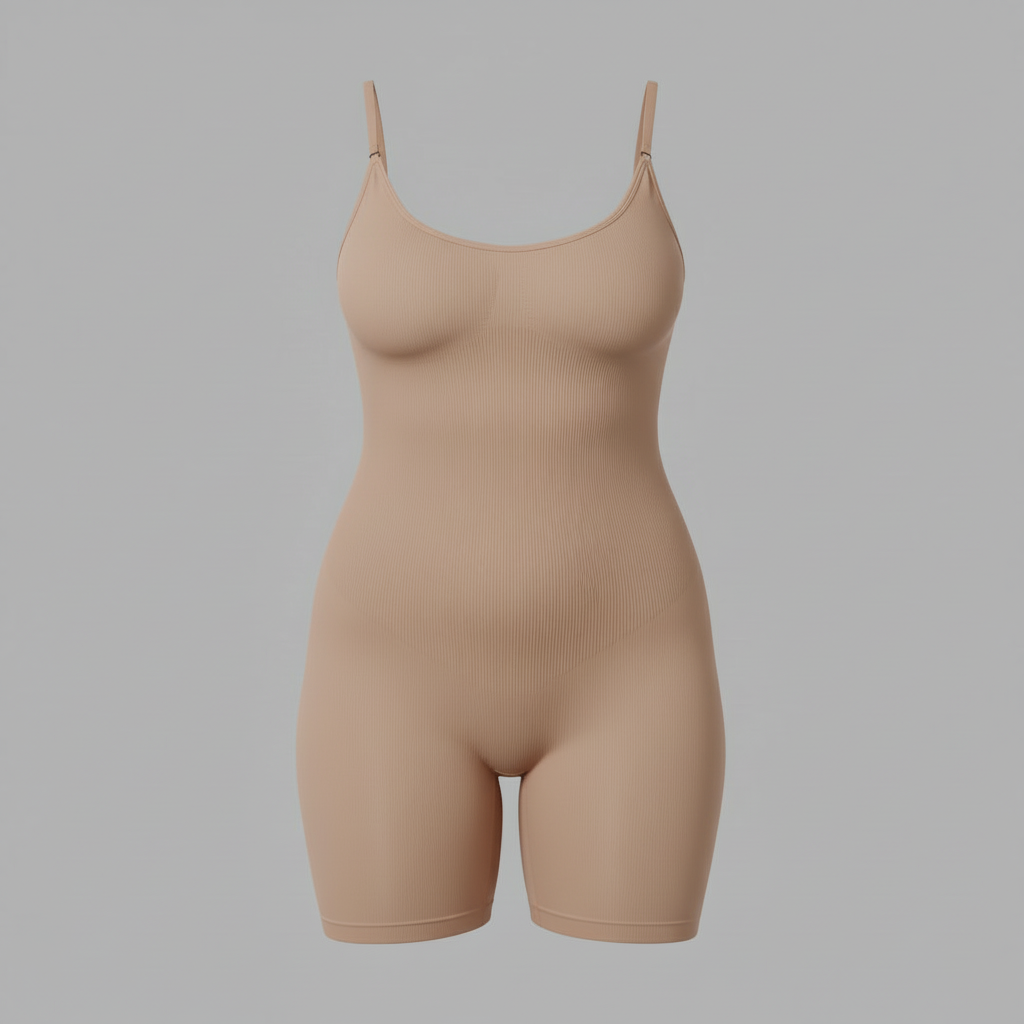 Sculpting Shapewear Bodysuit | Women's Full Body Black Bodysuit 4