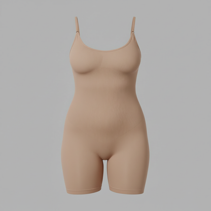 Sculpting Shapewear Bodysuit | Women's Full Body Black Bodysuit 4