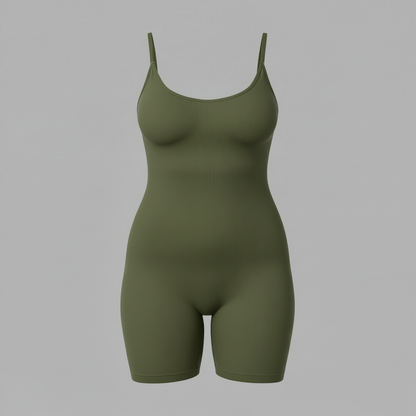 Sculpting Shapewear Bodysuit | Women's Full Body Black Bodysuit 6
