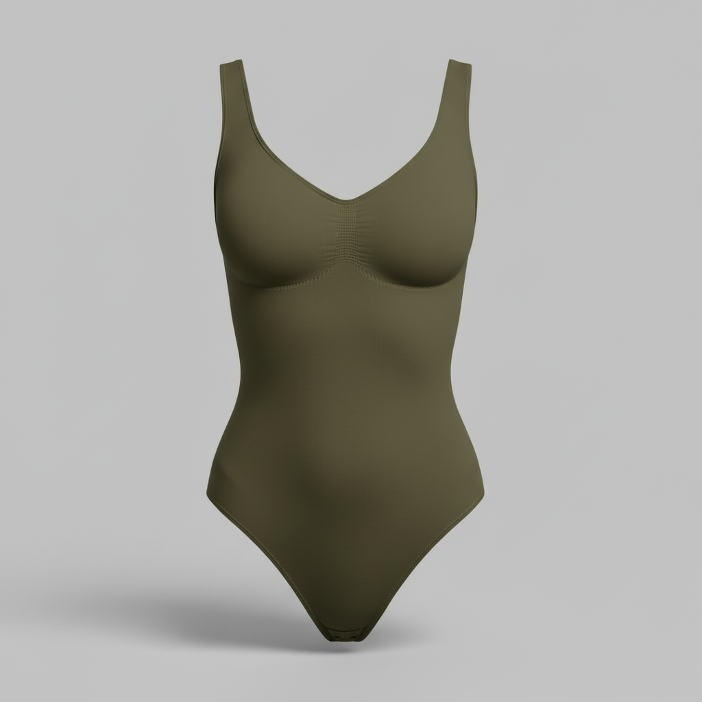 Seamless Thong Bodysuit | Everyday Shapewear Bodysuit 4